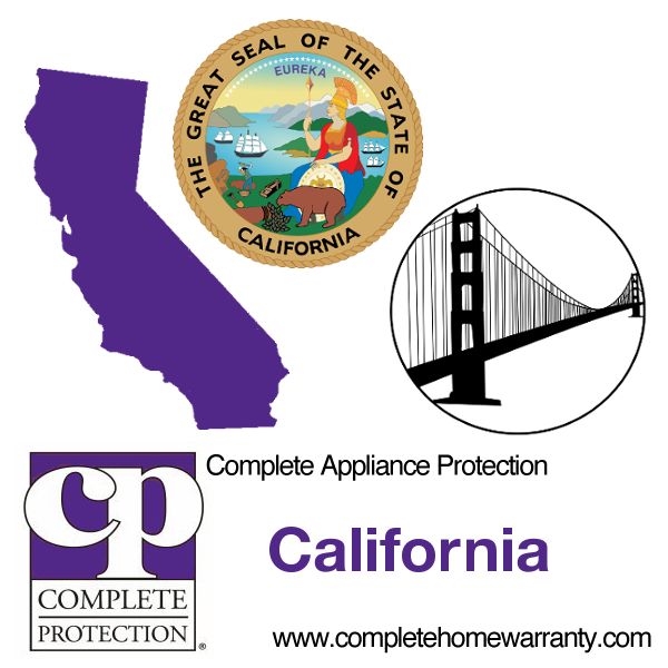 California Homeowner Appliance Insurance Complete Protection